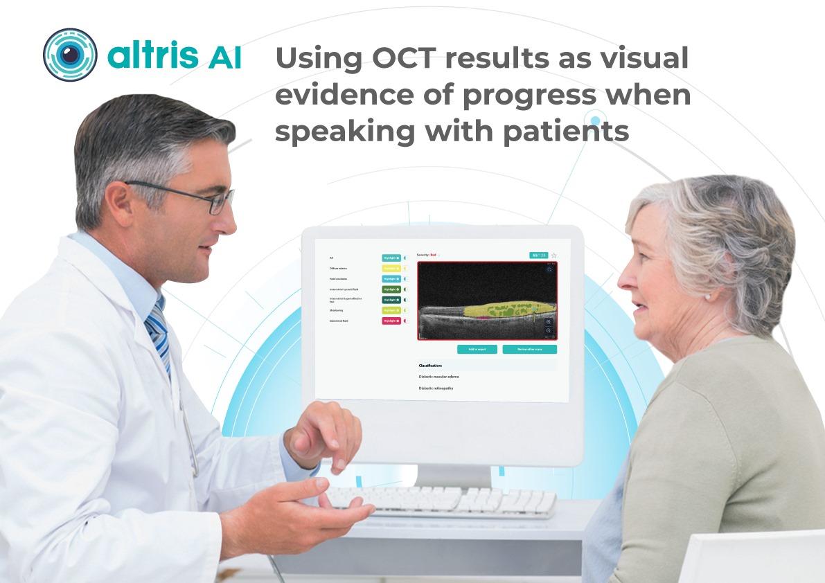 Explaining dry macular degeneration treatment breakthroughs to patients